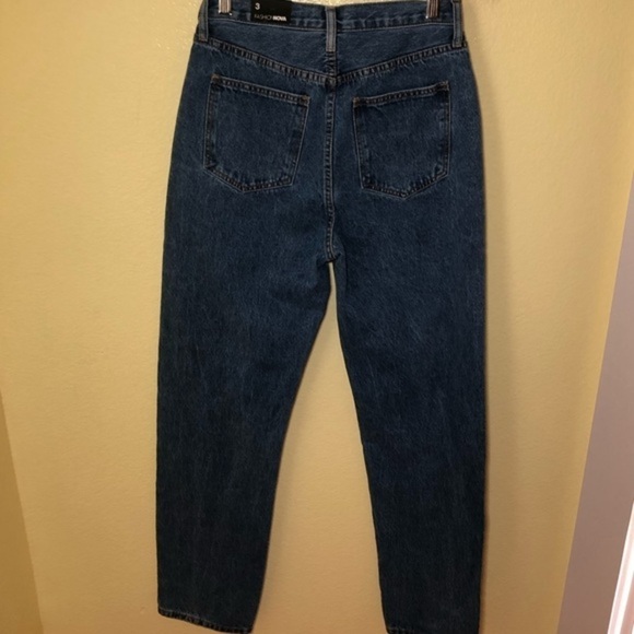 FASHION Nova Crossover straight leg jeans size 3 - Picture 4 of 10